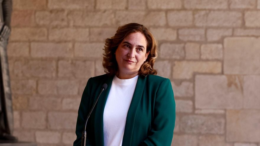 La alcaldesa de Barcelona, Ada Colau. EFE/ Quique Garcia/Archivo