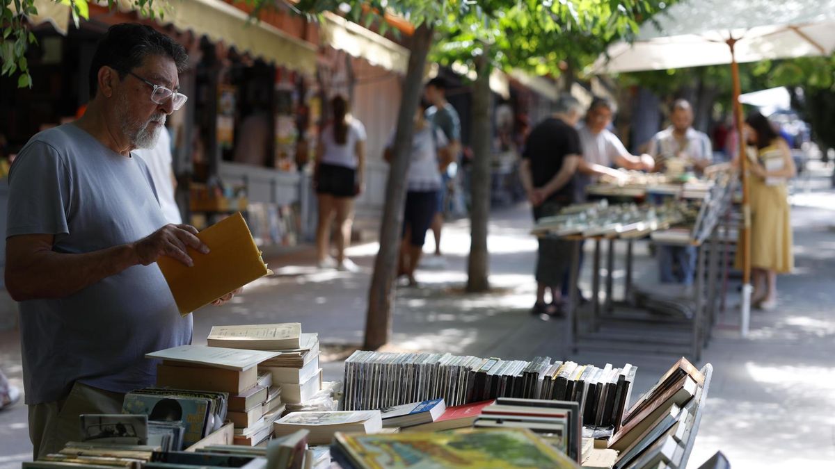 La Cuesta de Moyano de Madrid, uno de los lugares por el que se realizará el paseo.