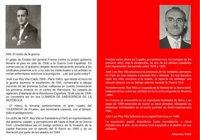 La exposición 'SIM: El rostro de la guerra' dedicada al dibujante José Luis Rey Vila