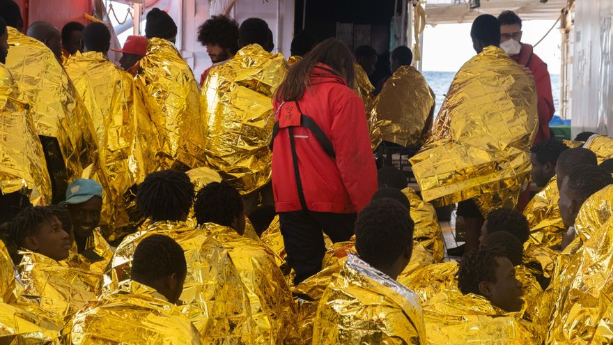 El Ocean Viking es enviado a Rávena, en el noreste de Italia, con 84 rescatados