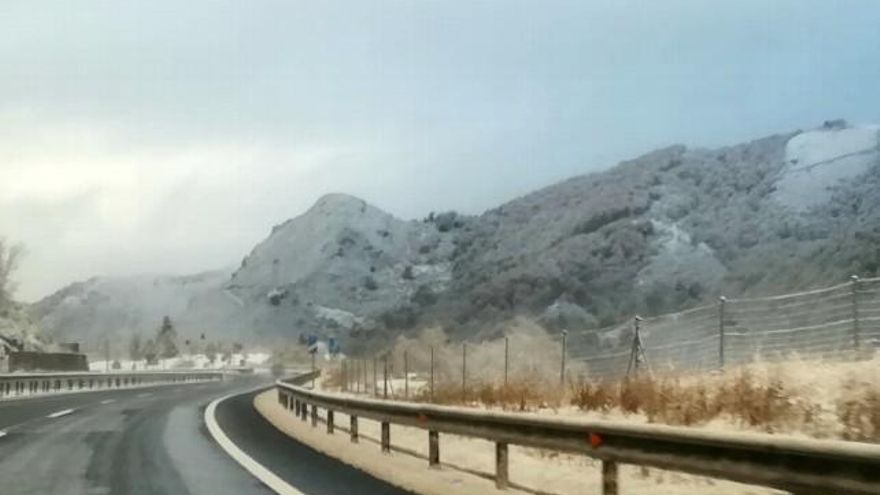 AP-66 entre León y Asturias.
