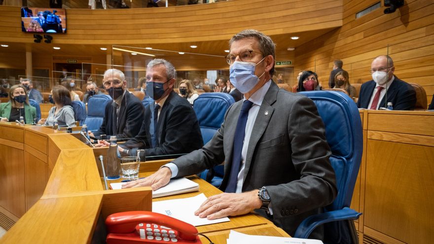 El todavía presidente de la Xunta, Alberto Núñez Feijóo, en una imagen de archivo.