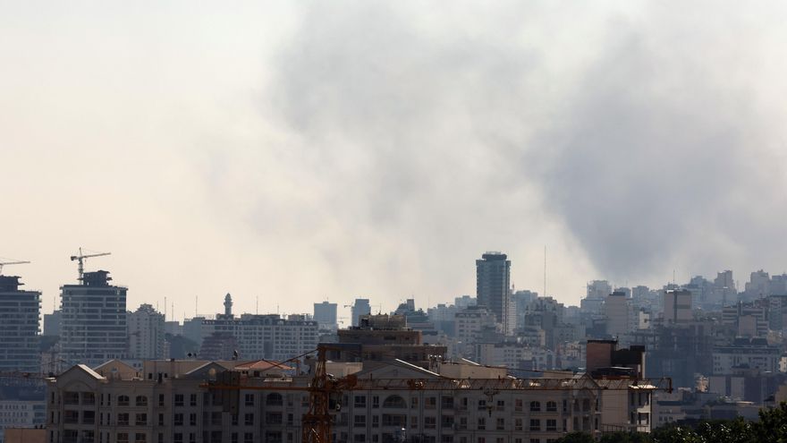 Bombardeo en Teherán