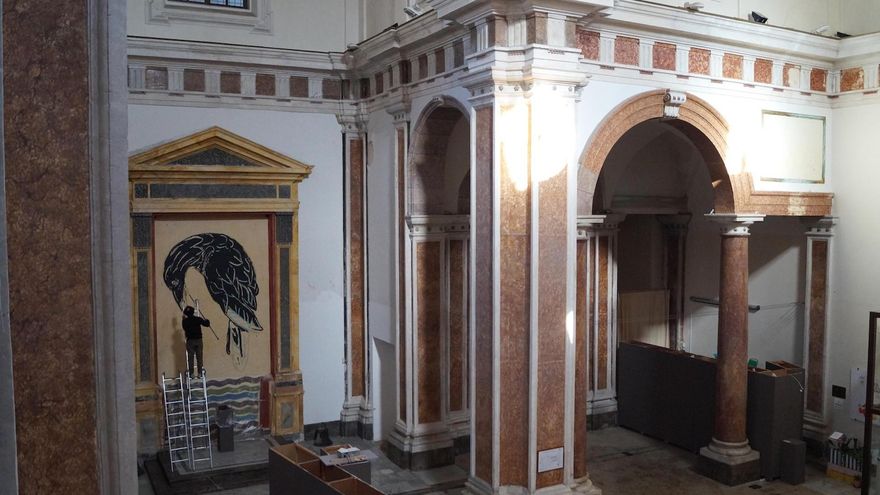 La "pintura persuasiva" del andaluz Fernando Clemente muestra una Palermo a ritmo de jazz