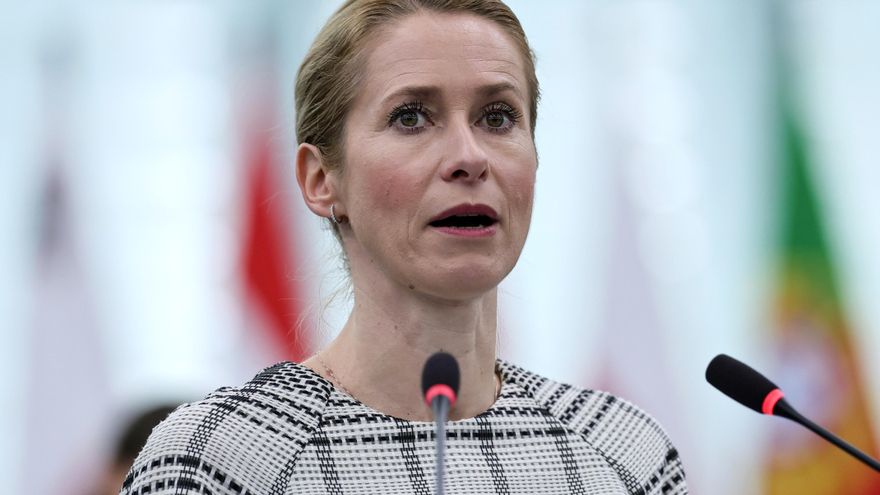 La alta representante de la Unión Europea (UE) para Asuntos Exteriores, Kaja Kallas, en una imagen reciente. EFE/EPA/RONALD WITTEK