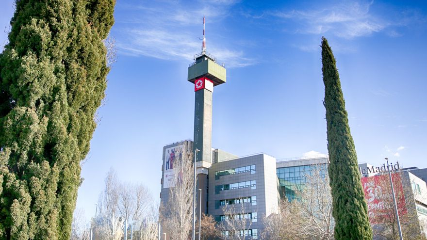 Archivo - Imagen de recurso del edificio de Telemadrid en la Calle de Paseo del Príncipe, en la Ciudad de la Imagen.