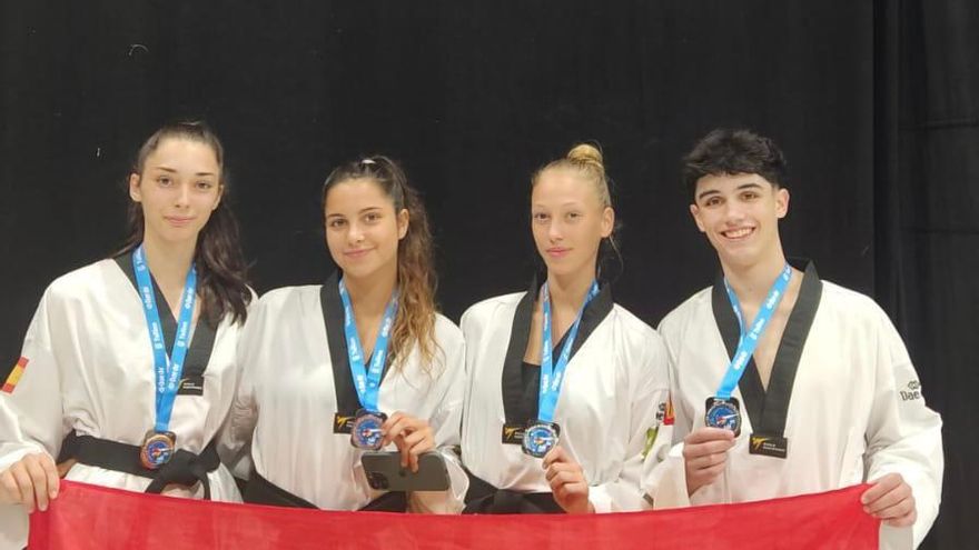 La guadalajareña Lena Moreno se proclama campeona de Europa junior de taekwondo