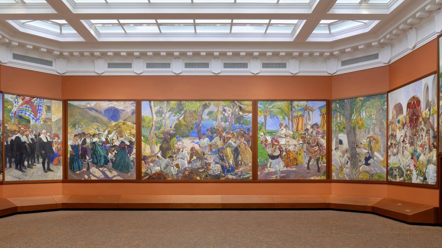 La galería dedicada a Joaquín Sorolla, también clausurada