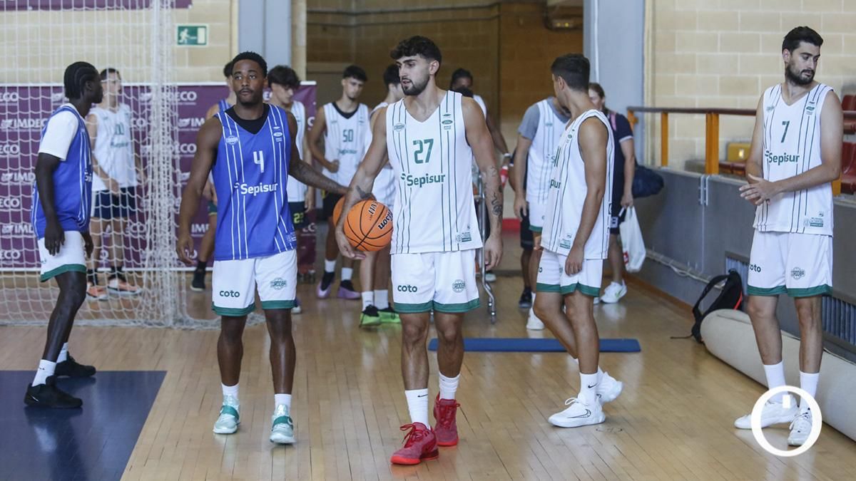 Imagen de un entrenamiento del Coto Córdoba CB