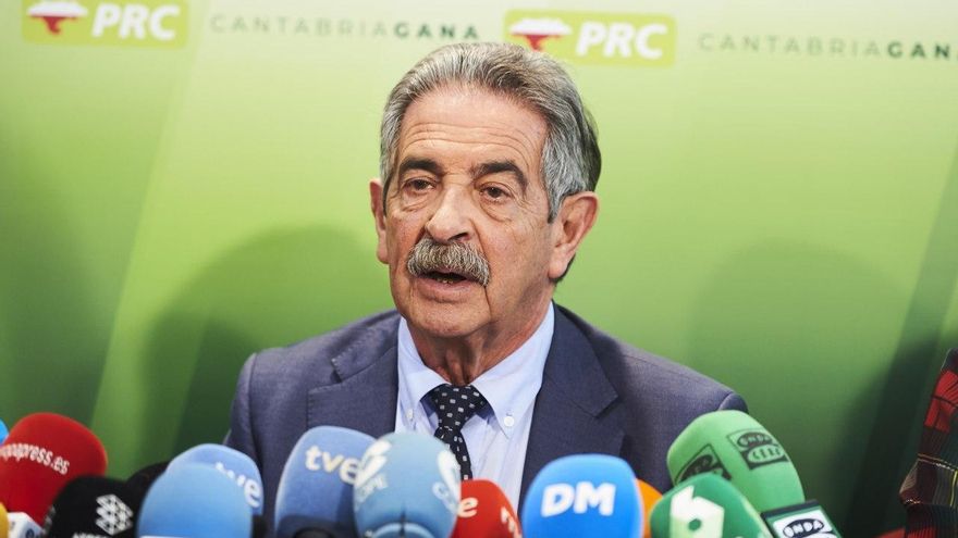 El presidente de Cantabria y secretario general del PRC, Miguel Ángel Revilla. | JUANMA SERRANO