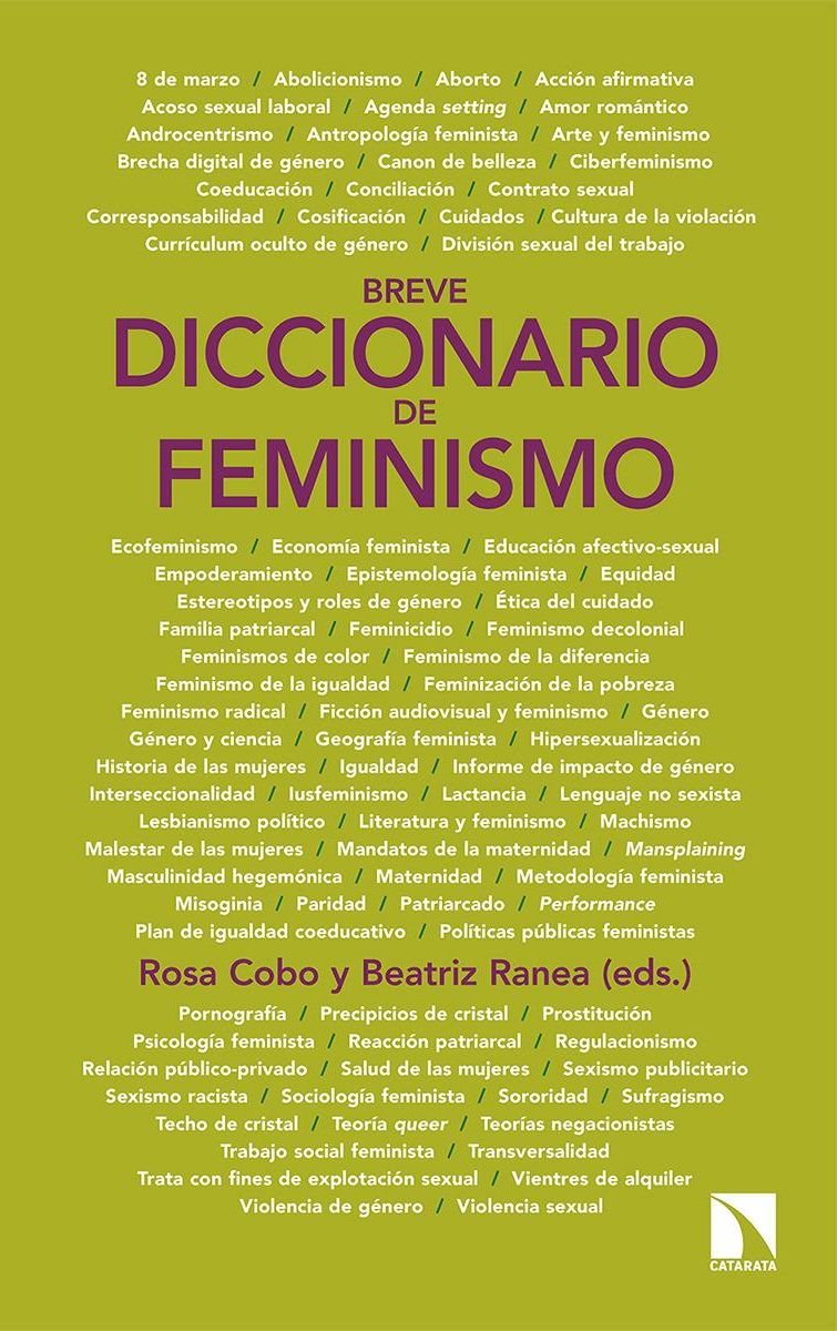 Portada de 'Breve diccionario de feminismo'