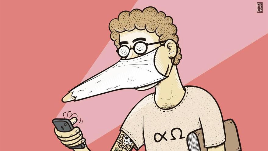 Desde que comenzó la pandemia la rumorología no ha dado tregua. Ilustración: Wearbeard