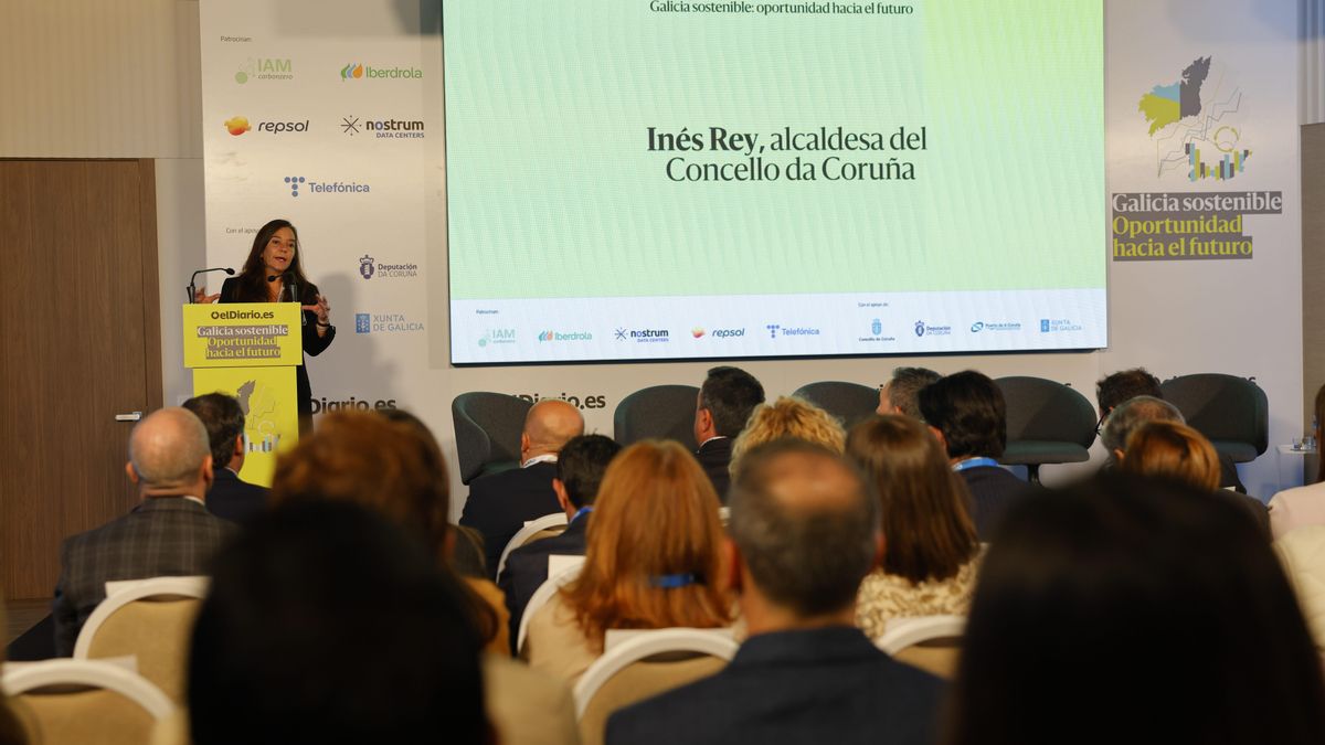 Inauguración. Inés Rey, alcaldesa del Concello da Coruña