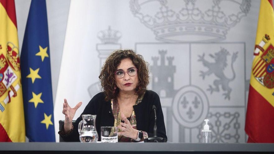 La ministra de Hacienda, María Jesús Montero.
