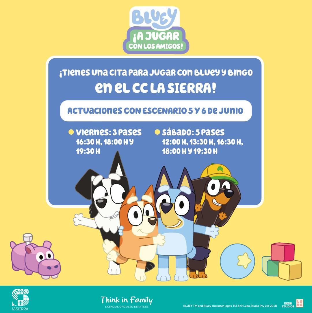 Cartel promocional del evento en el CC La Sierra