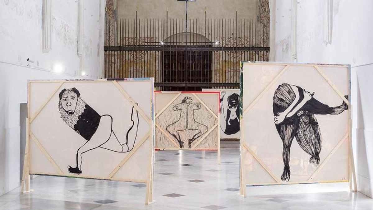 En este centro sevillano todavía se puede ver la primera exposición de la artista Virginia Chihota en un museo europeo