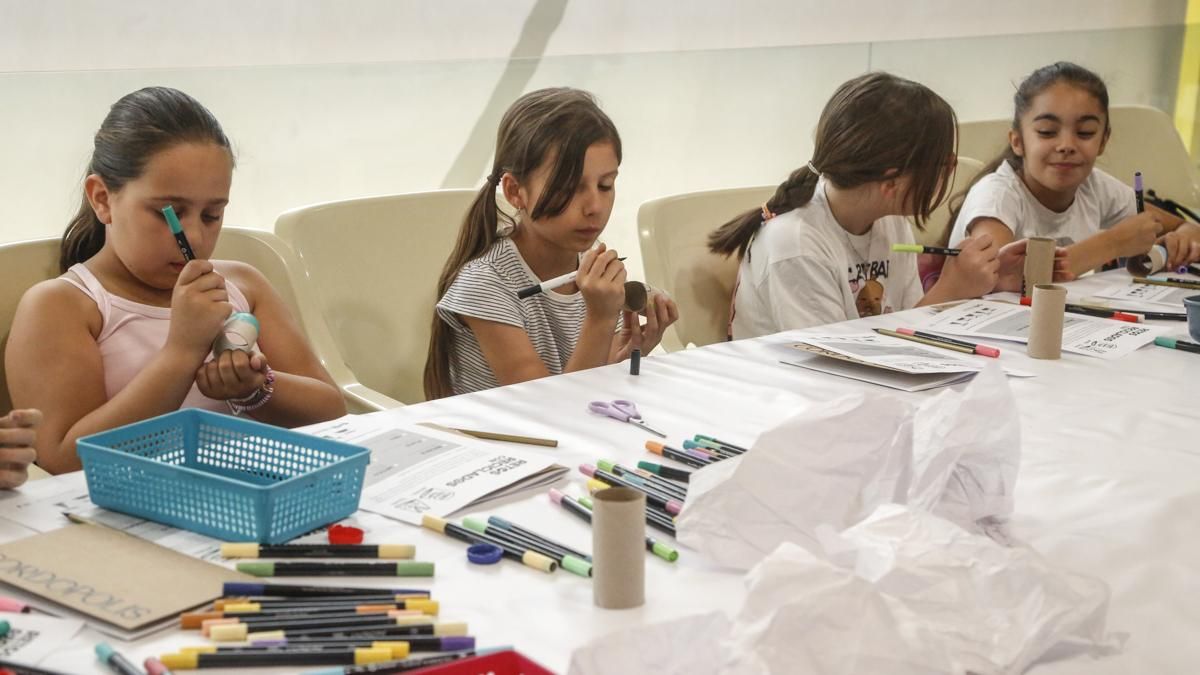 Taller infantil de las III Jornadas de Economía Circular. El gran reto del desperdicio cero.