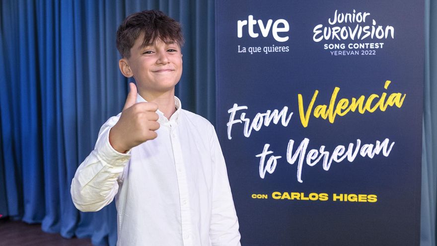 Carlos Higes, representante de España en Eurovisión Junior