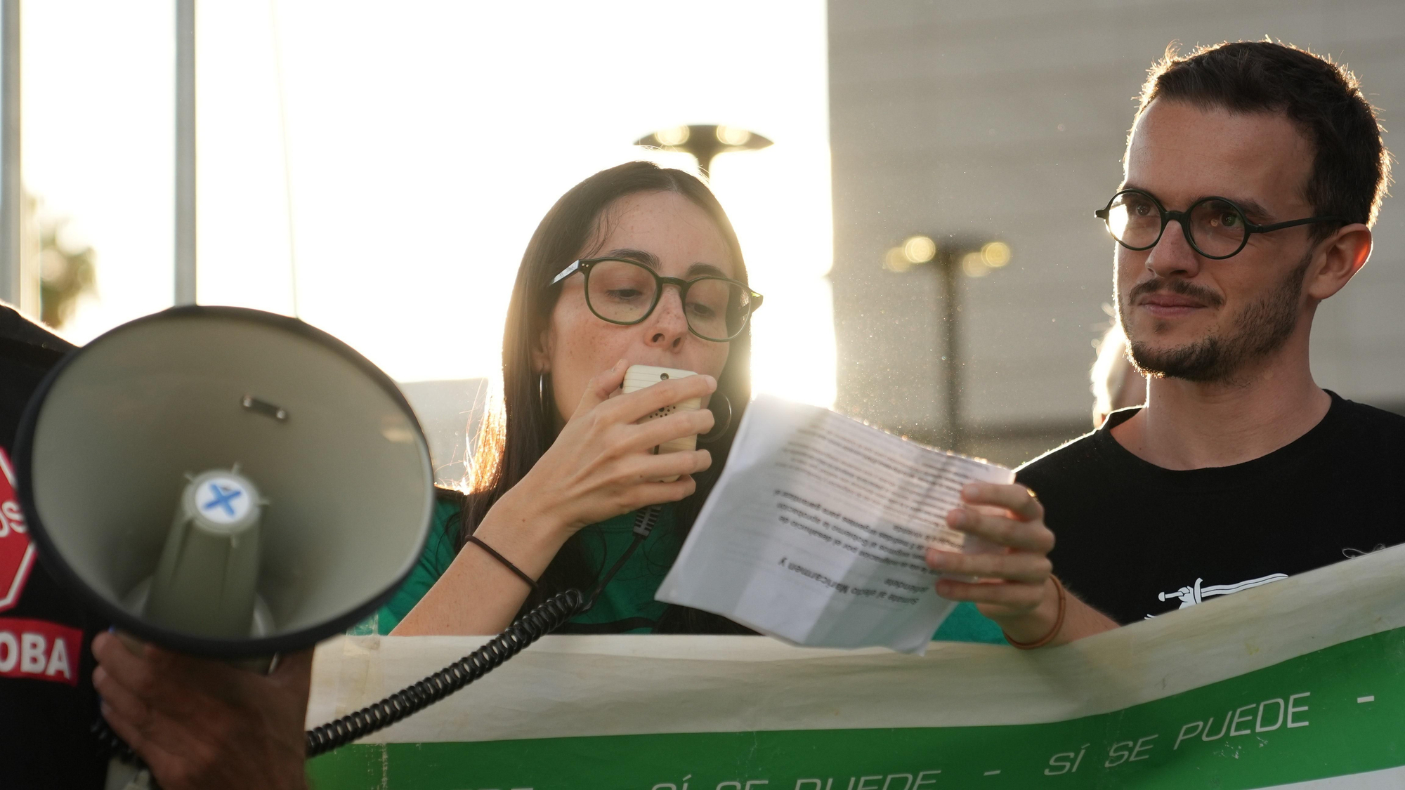 Concentración en Córdoba por la vivienda tras el desahucio de Maricarmen