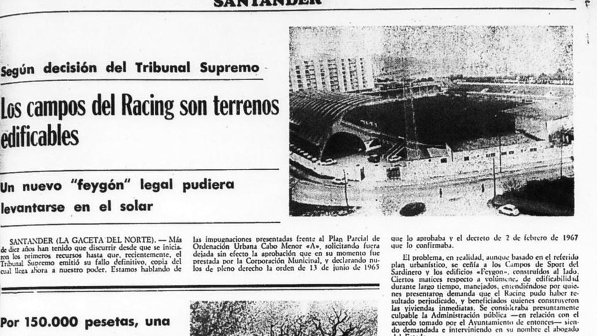 Información publicada el 14 de mayo de 1978 en La Gaceta del Norte.