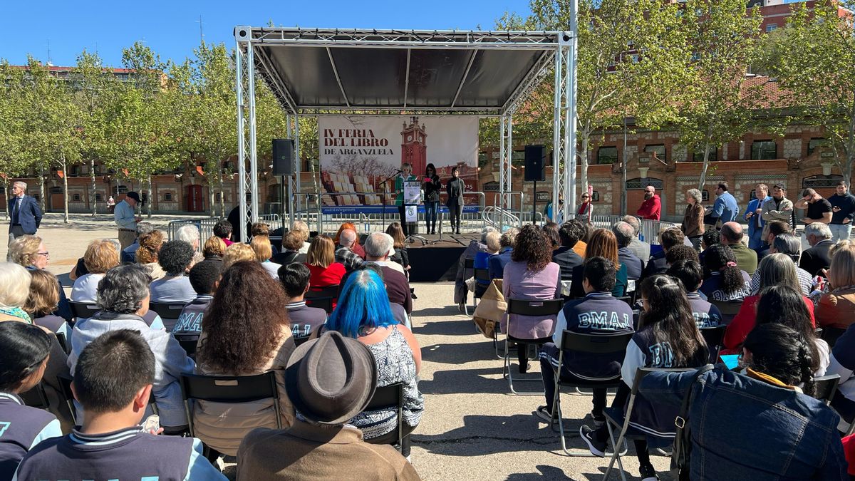 Feria del Libro de Arganzuela en una edición anterior