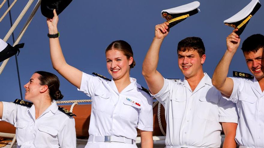 Telecinco encarga a la productora de Ana Rosa una serie inspirada en la instrucción militar de la princesa Leonor