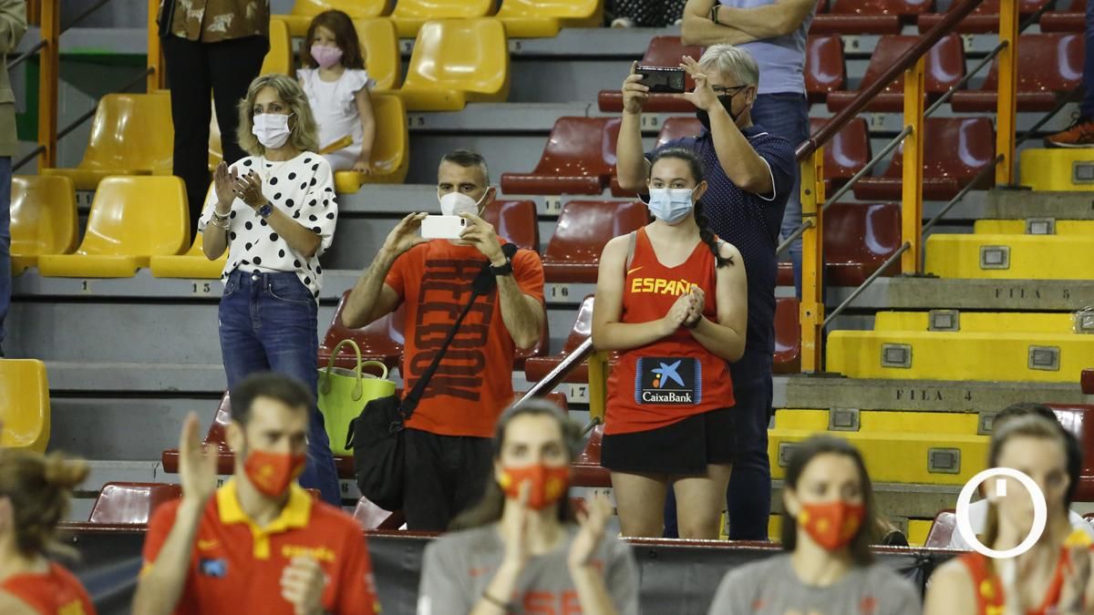 Las imágenes del España - Bélgica