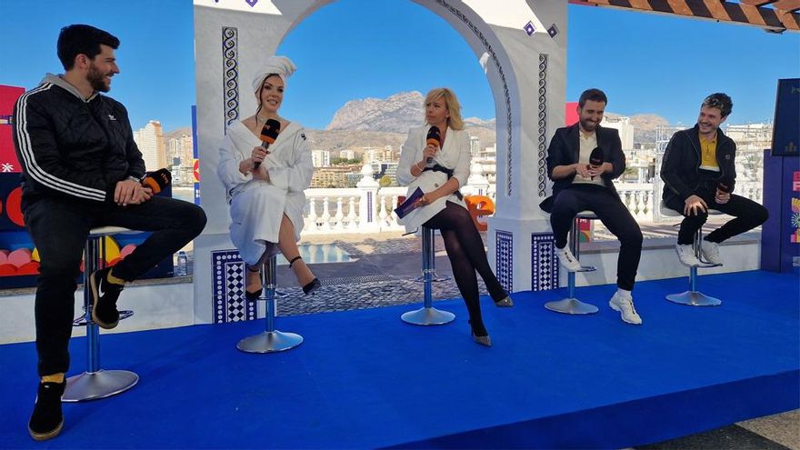 Rueda de prensa previa a la primera semifinal del Benidorm Fest 2023