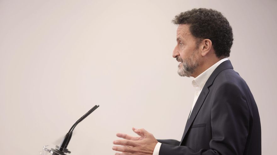 El portavoz parlamentario de Ciudadanos, Edmundo Bal, ofrece una rueda de prensa en el Congreso
