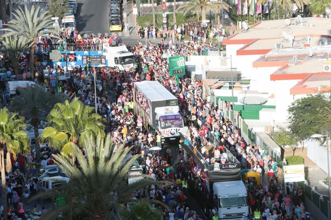 Cabalgata del Carnaval de Maspalomas.