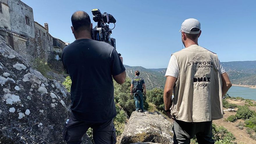 Imagen del rodaje de 'Seprona en acción'