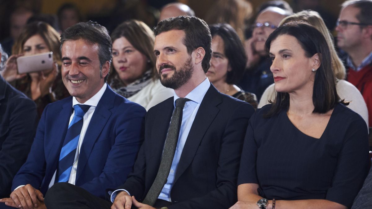Pablo Casado y Gema Igual en una foto de archivo.