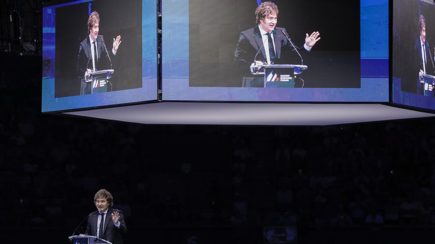 Javier Milei es el invitado central del principal foro empresarial de Perú