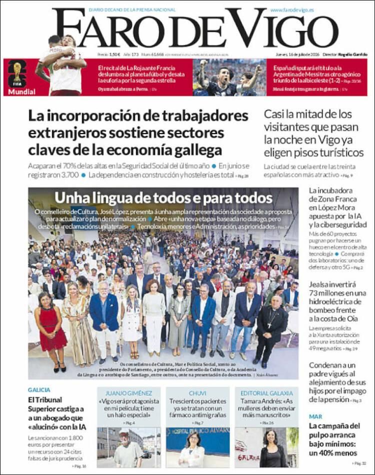 Hermosa mañana, ¿verdad? La Selección Argentina lo hizo otra vez: las tapas de los diarios se rinden ante la Scaloneta finalista
