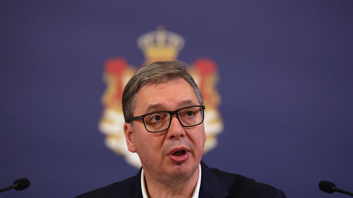 Imagen de Archivo del presidente de Serbia, Aleksandar Vucic.