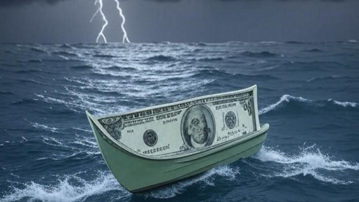 El dólar, el bote con el que inversores buscan salvarse ante inminentes tormentas financieras.