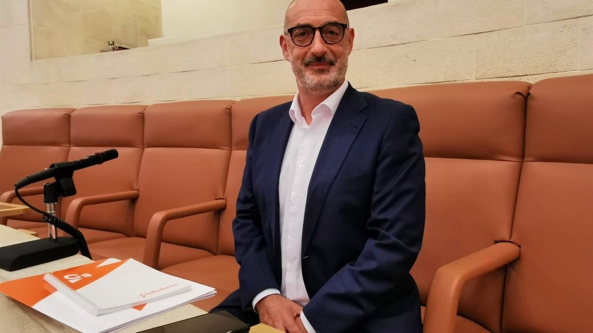 Félix Álvarez, portavoz parlamentario de Ciudadanos.