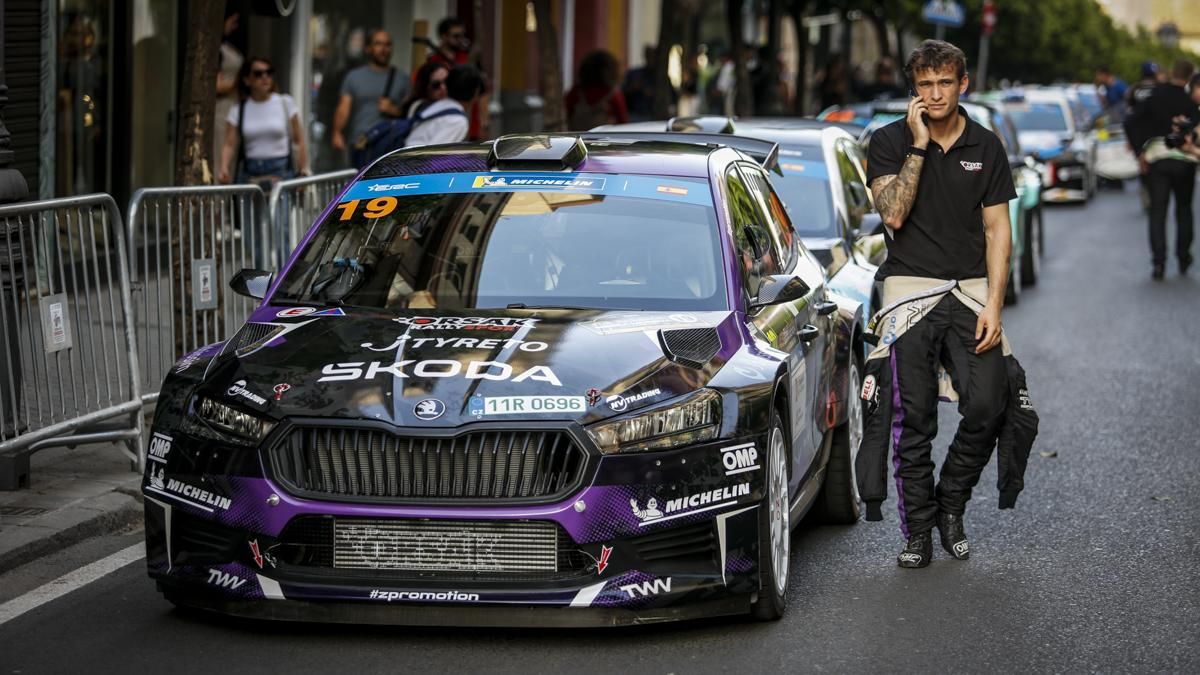 Ceremonia de salida del Rally Sierra Morena 2026