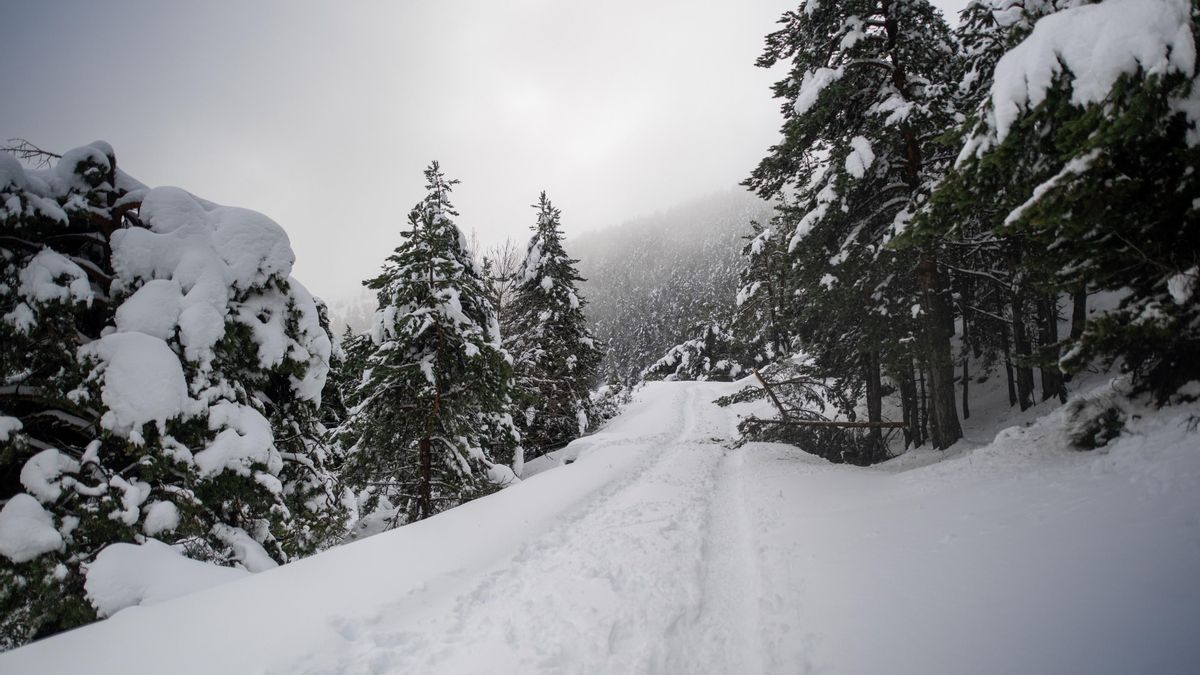 La AEMET anuncia nieve que podría llegar a Castilla-La Mancha en los primeros días de 2026