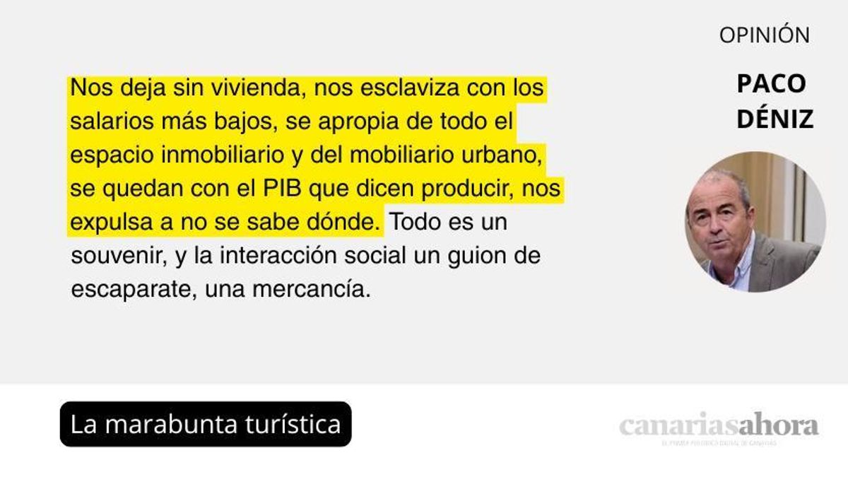 La marabunta turística