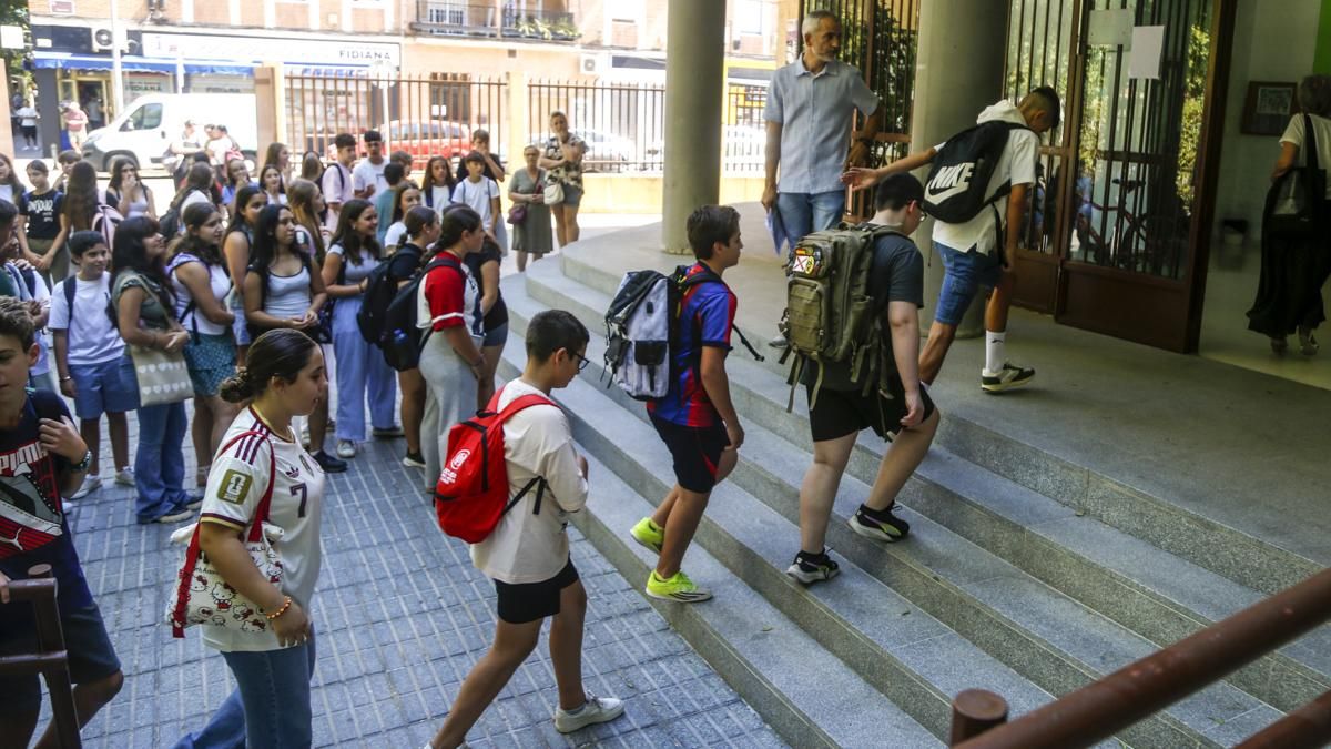 Comienzo de las clases en los institutos