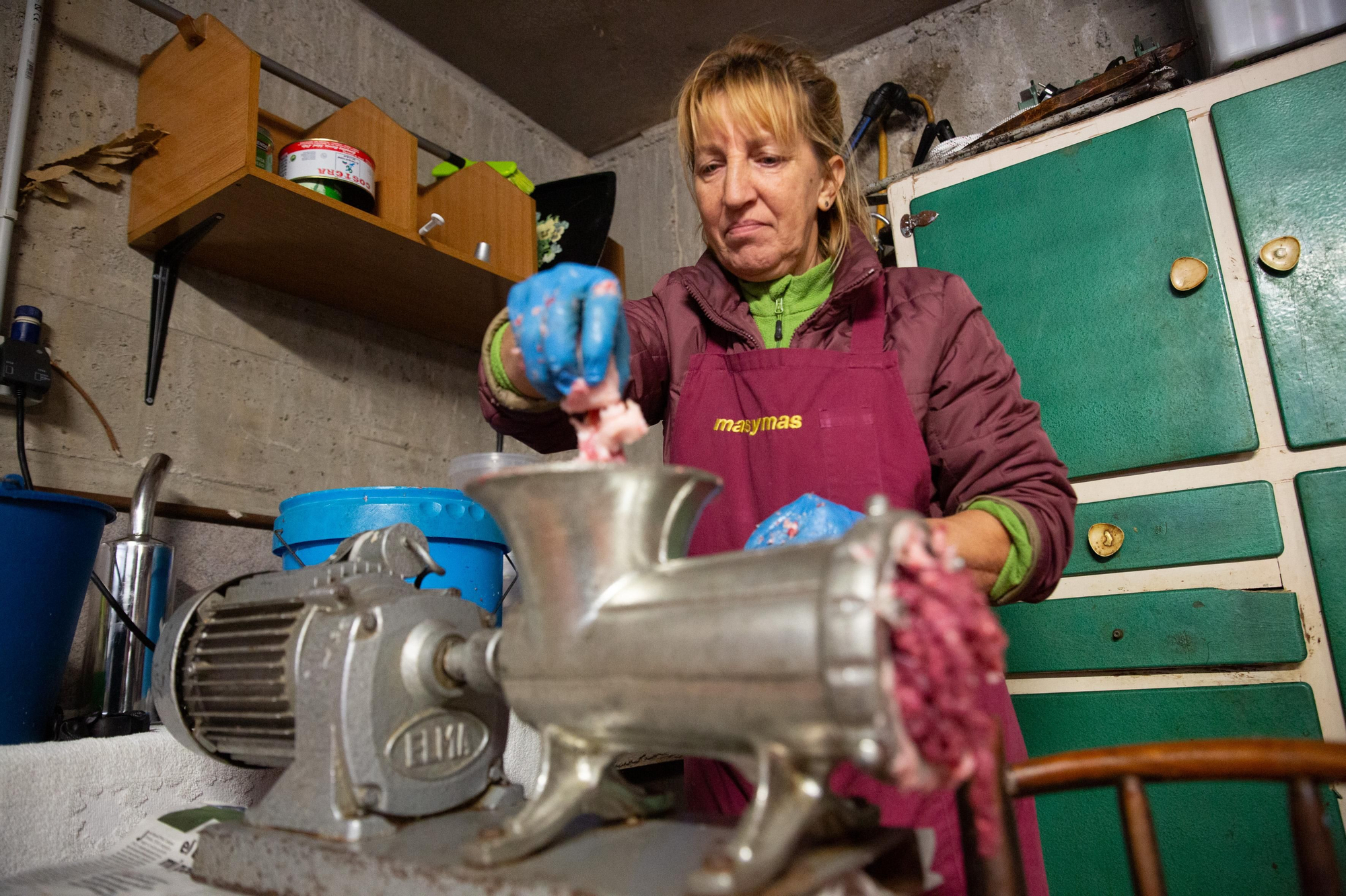 Blanca Cobrana, ganadera del concejo asturiano de Somiedo
