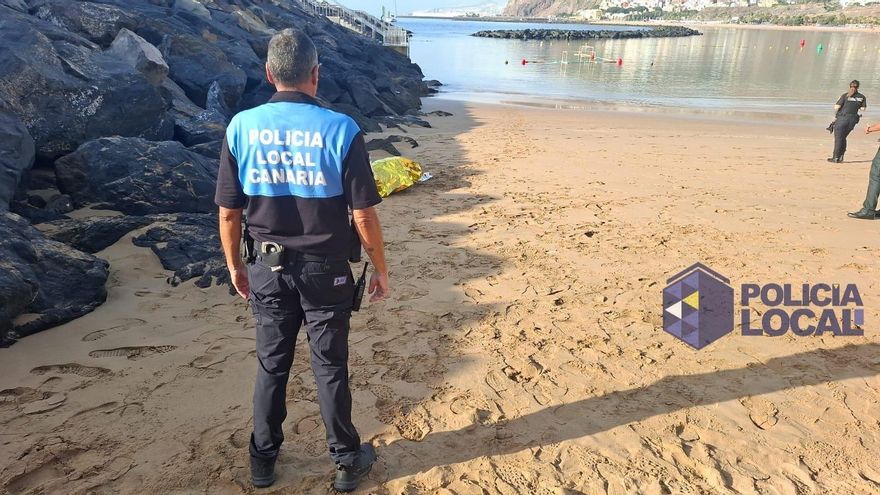 Encontrado el cadáver de un hombre en la playa de Las Teresitas