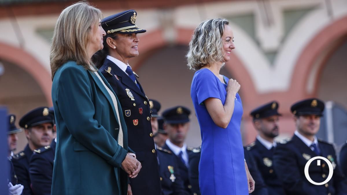 Acto de la Policía Nacional para celebrar su patrón, los Santos Ángeles Custodios