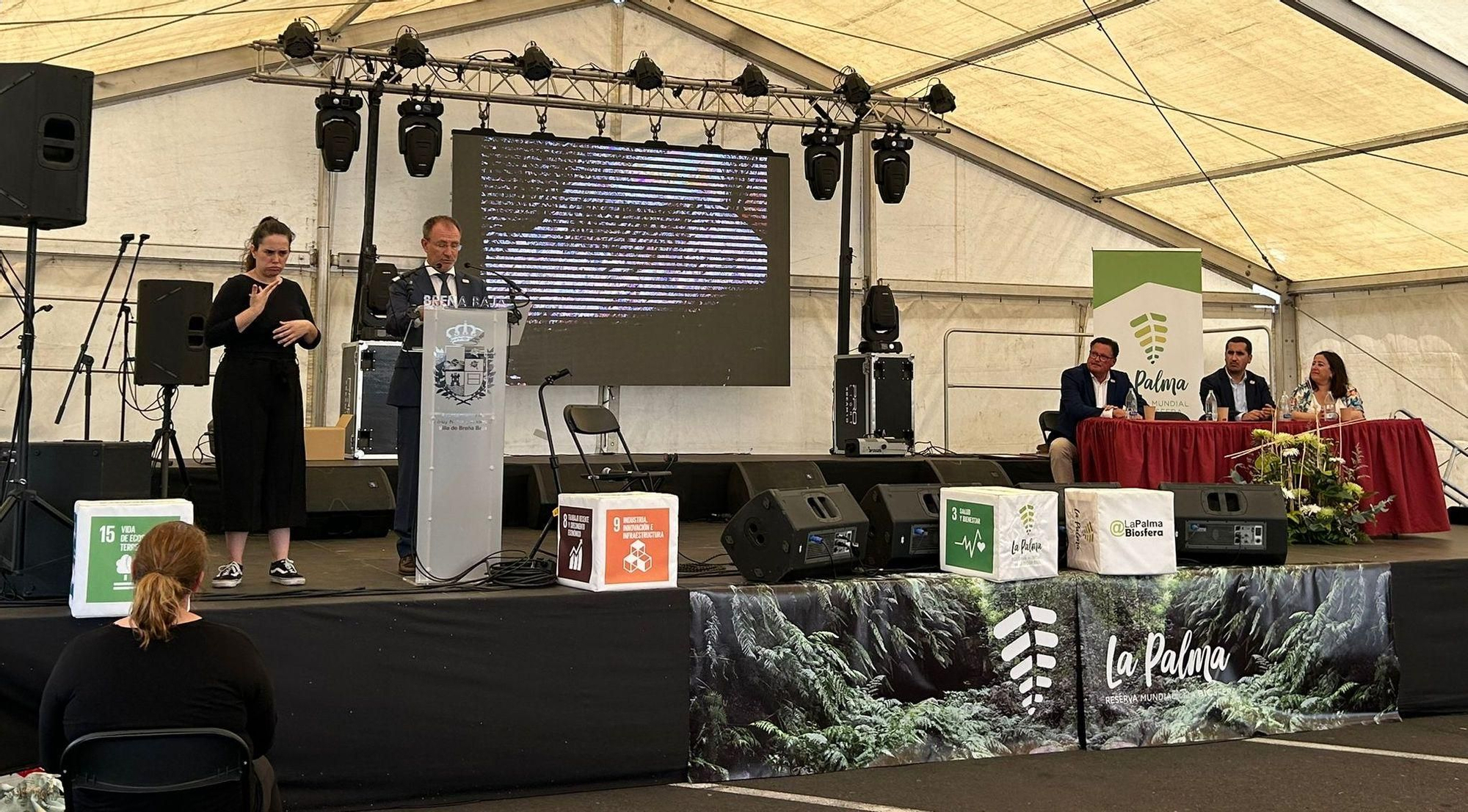 Sergio Rodríguez durante su intervención.