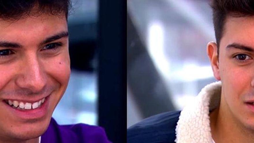 Alfred en el primer y en el último repaso de gala de OT