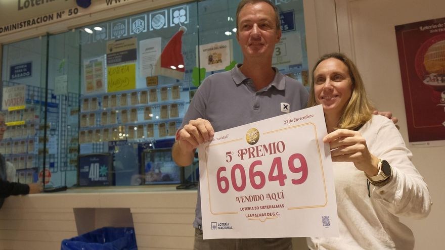 23 años comprando el mismo décimo con sus compañeros de lotería y le toca cuando se jubila