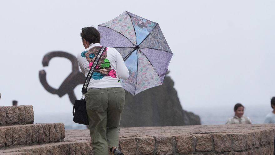 La borrasca Samuel pone en alerta a siete comunidades por fuertes rachas de viento