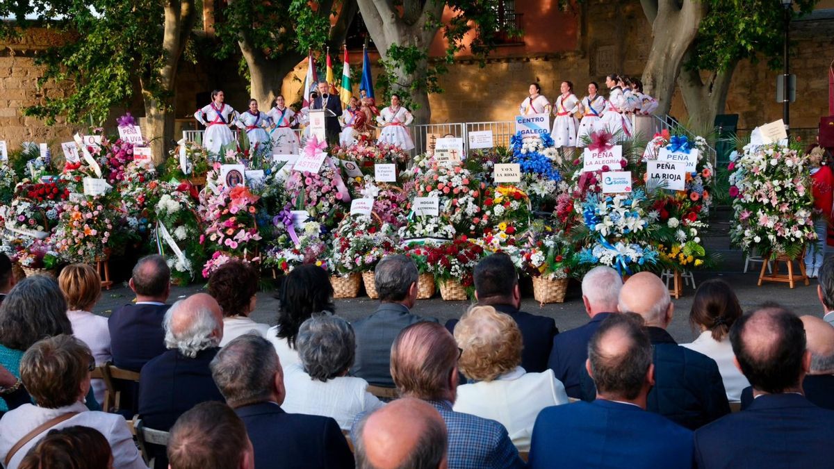 Ofrenda de flores de San Bernabé