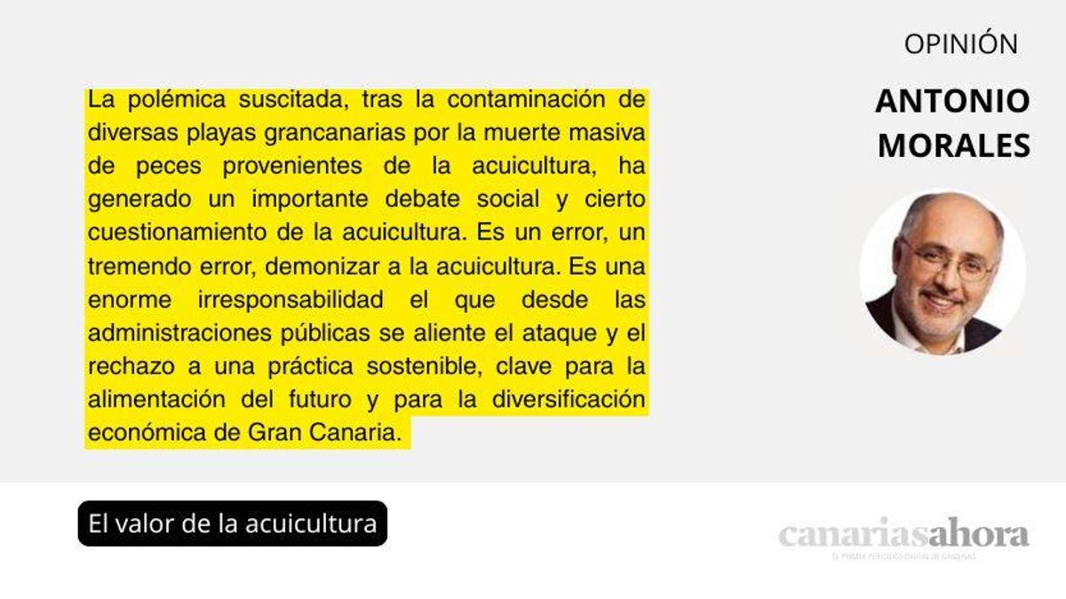 El valor de la acuicultura